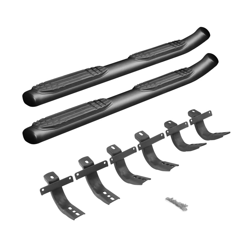 Go Rhino 10-20 Toyota 4Runner 415 Series SideSteps - Cab Length - Tex Black