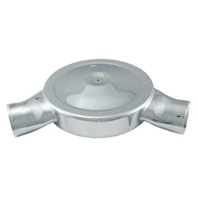 Charger l&#39;image dans la galerie, Spectre Low Profile Air Box 14in. OD x 5-13/32in. H / 135 Degree Inlet - Chrome
