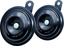 Cargar imagen en el visor de la galería, Hella Horn Kit Bx Blk Disc 92Mm 24V Univ