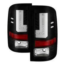 गैलरी व्यूवर में इमेज लोड करें, Spyder GMC Sierra 2016-2017 Light Bar LED Tail Lights - Black ALT-YD-GS16-LED-BK