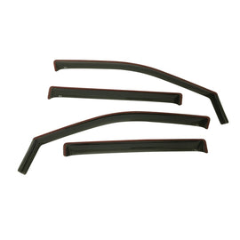 Westin 2014-2018 Toyota Highlander Wade In-Channel Wind Deflector 4pc - Smoke - 2to4wheels