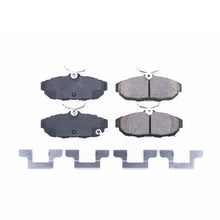 Cargar imagen en el visor de la galería, Power Stop 11-14 Ford Mustang Rear Z17 Evolution Ceramic Brake Pads w/Hardware