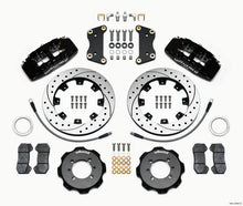 Carica l&#39;immagine nel visualizzatore di Gallery, Wilwood Dynapro 6 Front Hat Kit 12.19in Drilled 2012 Fiat 500 w/ Lines