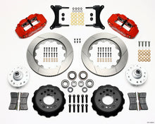 Carica l&#39;immagine nel visualizzatore di Gallery, Wilwood Narrow Superlite 6R Front Hub Kit 14.00in Red 79-87 GM G Body