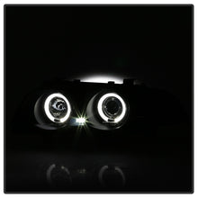 Charger l&#39;image dans la galerie, Spyder 99-01 BMW E46 3 Series 4DR Projector Headlights 1PC LED Halo (PRO-YD-BMWE46-4D-HL-AM-BSM)