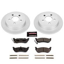Carica l&#39;immagine nel visualizzatore di Gallery, Power Stop 03-07 Jeep Liberty Rear Z17 Evolution Geomet Coated Brake Kit