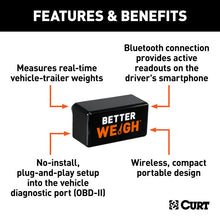 Load image into Gallery viewer, Curt BetterWeigh Mobile Towing Scale (OBD-II)