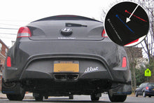 Carica l'immagine nel visualizzatore di Gallery, Rally Armor 12-13 Hyundai Veloster UR Black Mud Flap w/ Blue Logo