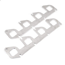 Charger l'image dans la galerie, Stainless Works Ford 6.2L Square Port Shaped Header 304SS Exhaust Flanges 1-7/8in Primaries