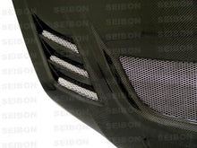 Carica l&#39;immagine nel visualizzatore di Gallery, Seibon 03-07 Mitsubishi Evo 8 &amp; 9 CW Carbon Fiber Hood