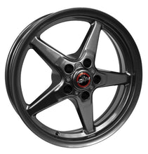 Laden Sie das Bild in den Galerie-Viewer, Race Star 92 Drag Star Bracket Racer 18x5 5x120bc 2.00bs Metallic Gray Wheel