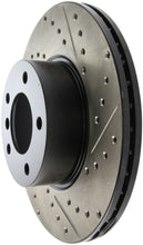 Laden Sie das Bild in den Galerie-Viewer, StopTech 9/07-09 BMW 328 Slotted &amp; Drilled Left Front Rotor