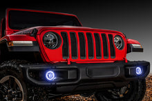 Charger l'image dans la galerie, Oracle Jeep Wrangler JL/Gladiator JT LED Surface Mount Fog Light Halo Kit - White