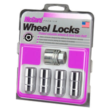 Laden Sie das Bild in den Galerie-Viewer, McGard Wheel Lock Nut Set - 4pk. (Cone Seat) M14X2.0 / 13/16 Hex / 2.25in. Length - Chrome