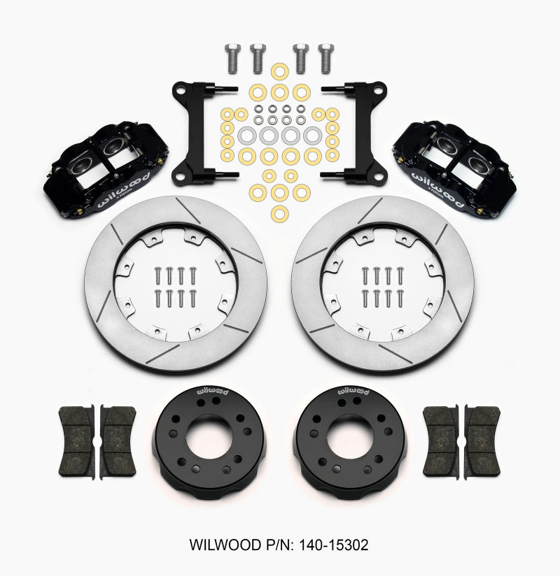 Wilwood Narrow Superlite 4R Front Kit 12.19in 63-87 C10 w/ Wilwood Pro Spindles