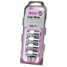 Laden Sie das Bild in den Galerie-Viewer, McGard Hex Lug Nut (Reg. Shank - .746in.) 1/2-20 / 13/16 Hex / 1.65in. Length (4-Pack) - Chrome