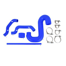 गैलरी व्यूवर में इमेज लोड करें, Mishimoto Subaru 02-07 WRX/04-07 STi Top-Mount Intercooler Kit - Powder Coated Silver &amp; Blue Hoses