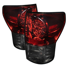 Laden Sie das Bild in den Galerie-Viewer, Spyder Toyota Tundra 07-13 LED Tail lights Red Smoke ALT-YD-TTU07-LED-RS