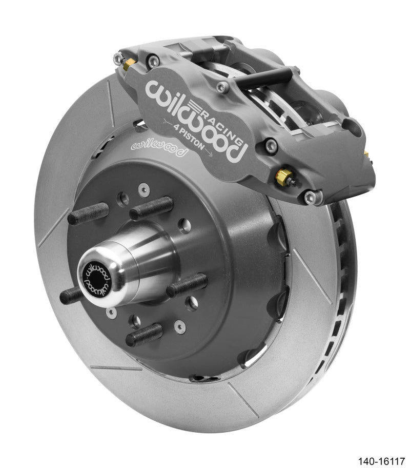 Wilwood Forged Superlite 4R Big Brake Front Kit Road Race 12.19in Rotor 82-92 Camaro w/ Lines