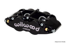 गैलरी व्यूवर में इमेज लोड करें, Wilwood Caliper-Narrow Superlite 4R - Black 1.25/1.25in Pistons 1.10in Disc