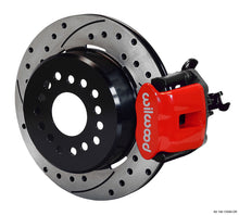 गैलरी व्यूवर में इमेज लोड करें, Wilwood Combination Parking Brake Rear Kit 12.19in Dia 0.81in Rotor Thickness - Red Drilled