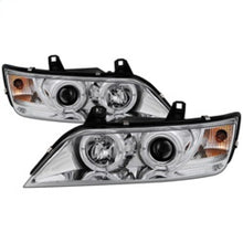 Carica l&#39;immagine nel visualizzatore di Gallery, Spyder BMW Z3 96-02 Projector Headlights LED Halo Chrome High H1 Low H1 PRO-YD-BMWZ396-HL-C