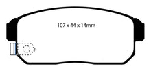 Cargar imagen en el visor de la galería, EBC 02-03 Infiniti G20 2.0 Yellowstuff Rear Brake Pads