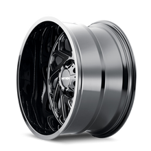Cargar imagen en el visor de la galería, Mayhem 8112 Essex 20x10 / 6x135 BP / -19mm Offset / 106mm Hub Black w/ Milled Spokes Wheel