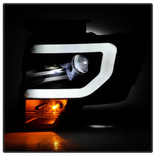 Laden Sie das Bild in den Galerie-Viewer, Spyder Ford F150 09-14 Halogen Light Bar Projector Headlights Black PRO-YD-FF15009PL-BK