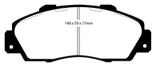 Carica l&#39;immagine nel visualizzatore di Gallery, EBC 97 Acura CL 3.0 Redstuff Front Brake Pads