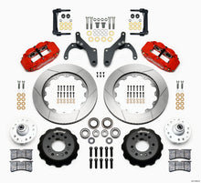 Carica l&#39;immagine nel visualizzatore di Gallery, Wilwood Narrow Superlite 6R Front Hub Kit 14.00in Red 59-64 Chevy Impala / 63-64 Corvette
