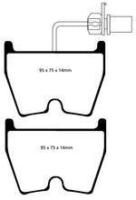 Charger l&#39;image dans la galerie, EBC 06-09 Audi RS4 4.2 (Cast Iron Rotors) Bluestuff Front Brake Pads