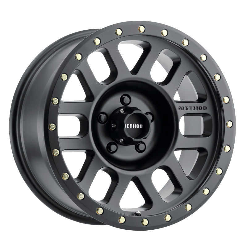 Method MR309 Grid 18x9 +18mm Offset 5x150 116.5mm CB Matte Black Wheel - 2to4wheels