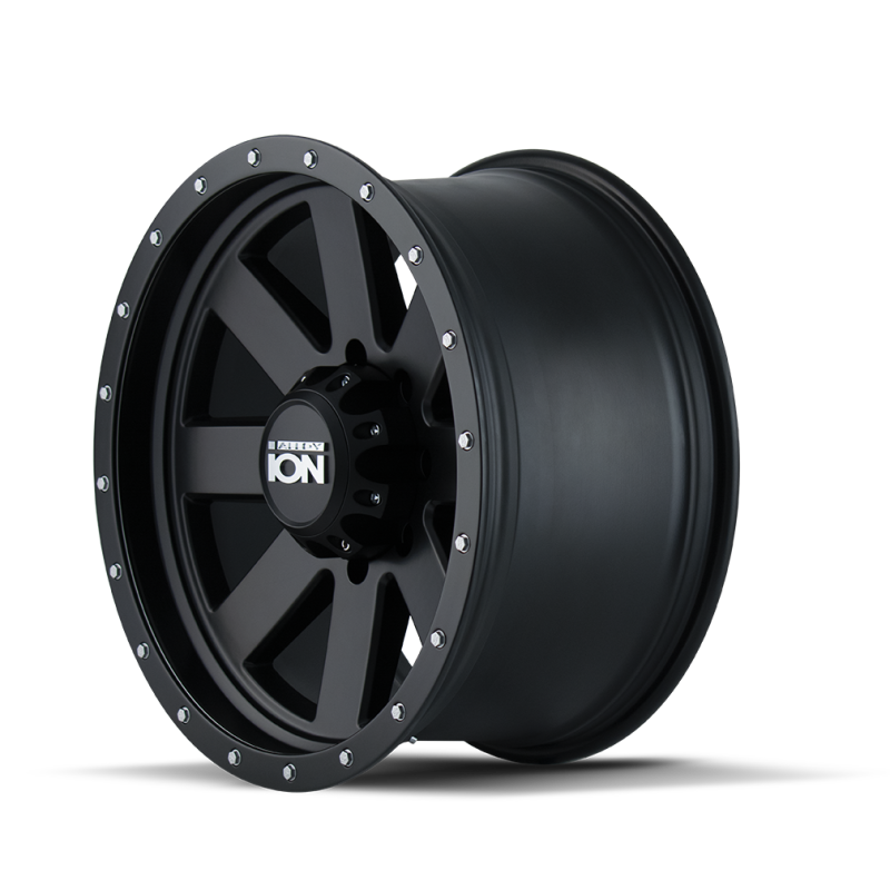 ION Type 134 20x10 / 8x165.1 BP / -19mm Offset / 130.8mm Hub Matte Gunmetal/Black Beadlock Wheel