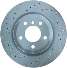 गैलरी व्यूवर में इमेज लोड करें, StopTech Select Sport 07-13 BMW 335i Slotted &amp; Drilled Vented Right Rear Brake Rotor
