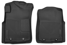 Charger l'image dans la galerie, Husky Liners 12-14 Toyota Tacoma Pickup(Crew / Ext / Std Cab) X-Act Contour Black Front Floor Liners