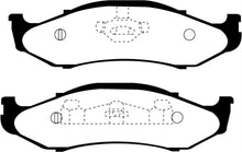 Carica l&#39;immagine nel visualizzatore di Gallery, EBC 97-99 Jeep Cherokee 2.5 82mm High Rotors Yellowstuff Front Brake Pads