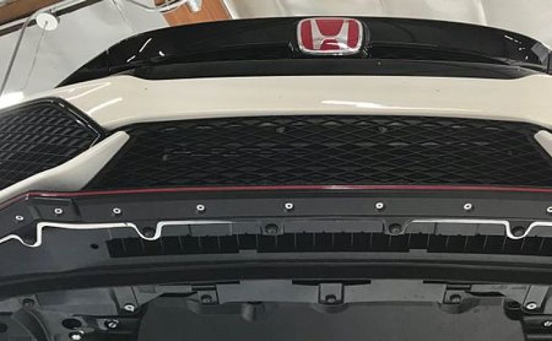 ProTEKt 18-19 Civic Type R Custom Fit Front Bumper Skid Plates