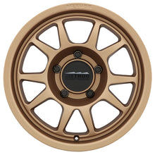 Laden Sie das Bild in den Galerie-Viewer, Method MR702 17x7.5 +50mm Offset 5x130 78.1mm CB Method Bronze Wheel