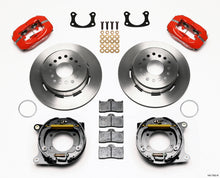 गैलरी व्यूवर में इमेज लोड करें, Wilwood Forged Dynalite P/S Park Brake Kit Red New Big Ford 2.36in Offset