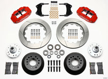 Carica l&#39;immagine nel visualizzatore di Gallery, Wilwood Narrow Superlite 6R Front Hub Kit 14.00in Red WWE ProSpindle