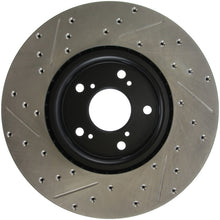 Laden Sie das Bild in den Galerie-Viewer, StopTech 04-08 Accura TL (Brembo Caliber) SportStop Slotted &amp; Drilled Left Front Rotor