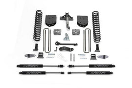 Fabtech 08-10 Ford F450/550 4WD 6in Basic System w/Stealth Shocks
