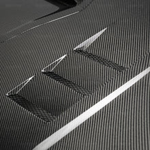 Carica l'immagine nel visualizzatore di Gallery, Seibon 17-18 Honda Civic Type-R TS-Style Carbon Fiber Hood