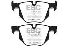 Laden Sie das Bild in den Galerie-Viewer, EBC 10-14 BMW X5 3.0 Turbo (35) Redstuff Rear Brake Pads