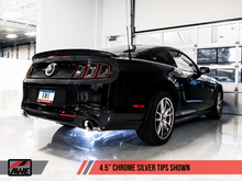 Charger l&#39;image dans la galerie, AWE Tuning S197 Mustang GT Axle-back Exhaust - Touring Edition (Chrome Silver Tips)