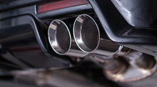 Laden Sie das Bild in den Galerie-Viewer, Stainless Works 2016-18 Cadillac CTS-V Sedan Axleback System Dual-Mode Turbo Mufflers 4in Tips - 2to4wheels