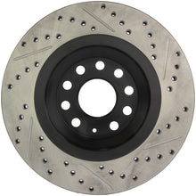 Carica l&#39;immagine nel visualizzatore di Gallery, StopTech 09 VW Passat CC / 06-09 Passat Slotted &amp; Drilled Right Rear Rotor