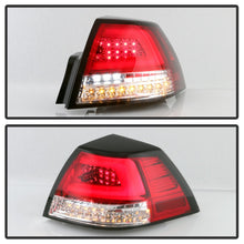 Laden Sie das Bild in den Galerie-Viewer, Spyder Pontiac G8 08-09 Version 2 Light Bar LED Tail Lights - Red Clear- ALT-YD-PG808V2-LB-RC