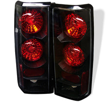 Carica l&#39;immagine nel visualizzatore di Gallery, Spyder Chevy Astro/Safari 85-05 Euro Style Tail Lights Black ALT-YD-CAS85-BK